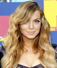 Lindsay Lohan Formal Hair Style