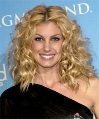 Faith Hill Formal Hair Style