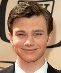 Chris Colfer Formal Hair Style